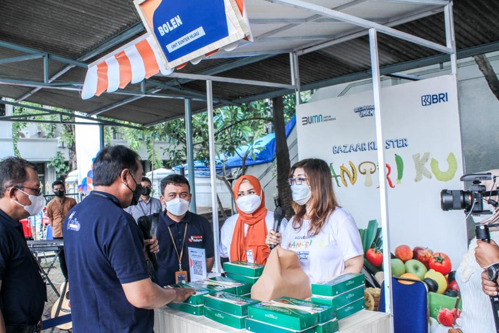 bazar mantriku yang digelar BRI Regional Jakarta 1 