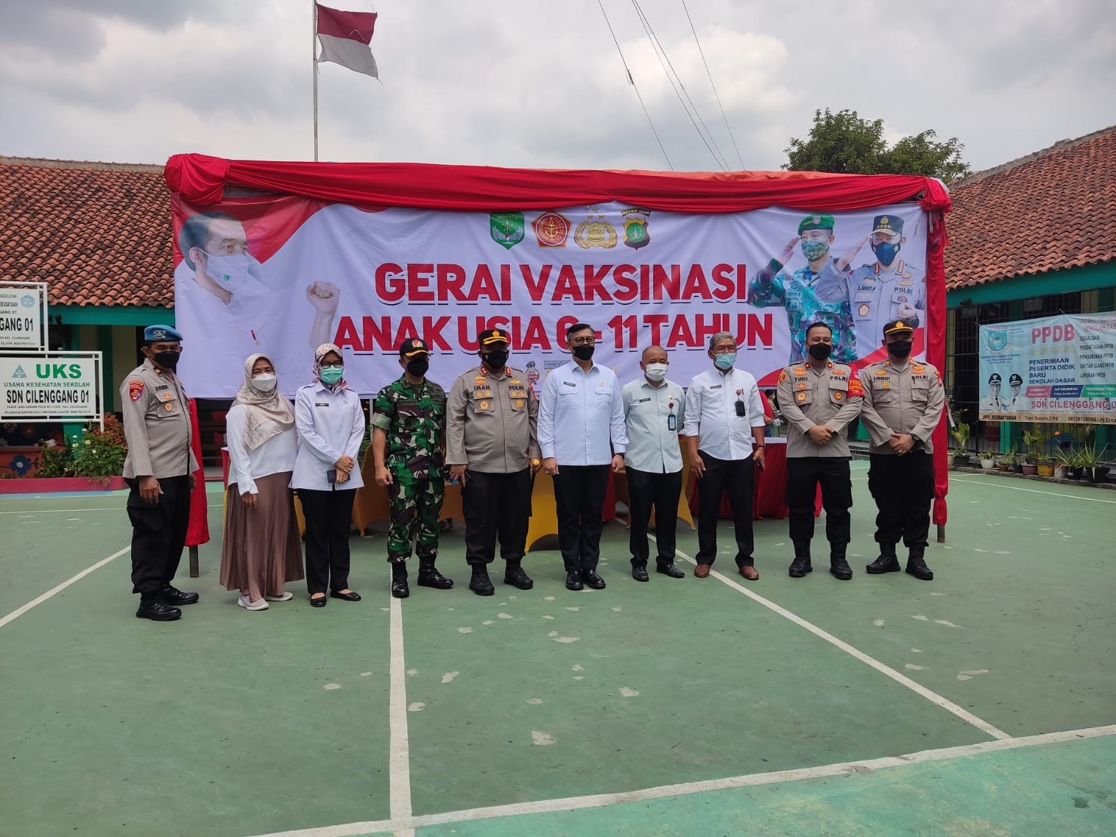 Ke depan pelaksanaan vaksinasi usia 6-11 tahun juga akan digelar di sekolah-sekolah dasar lain di wilayah hukum Polres Tangerang Selatan.