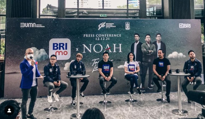 Noah saat konferensi pers album Second Chance: Taman Langit