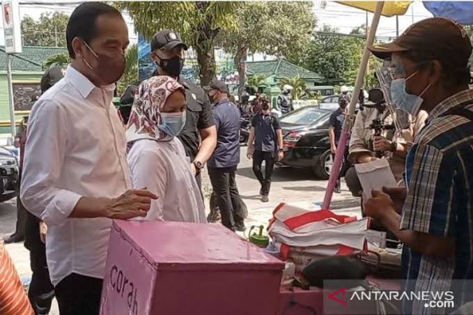 Presiden Joko Widodo dan Ibu Negara Iriana Joko Widodo