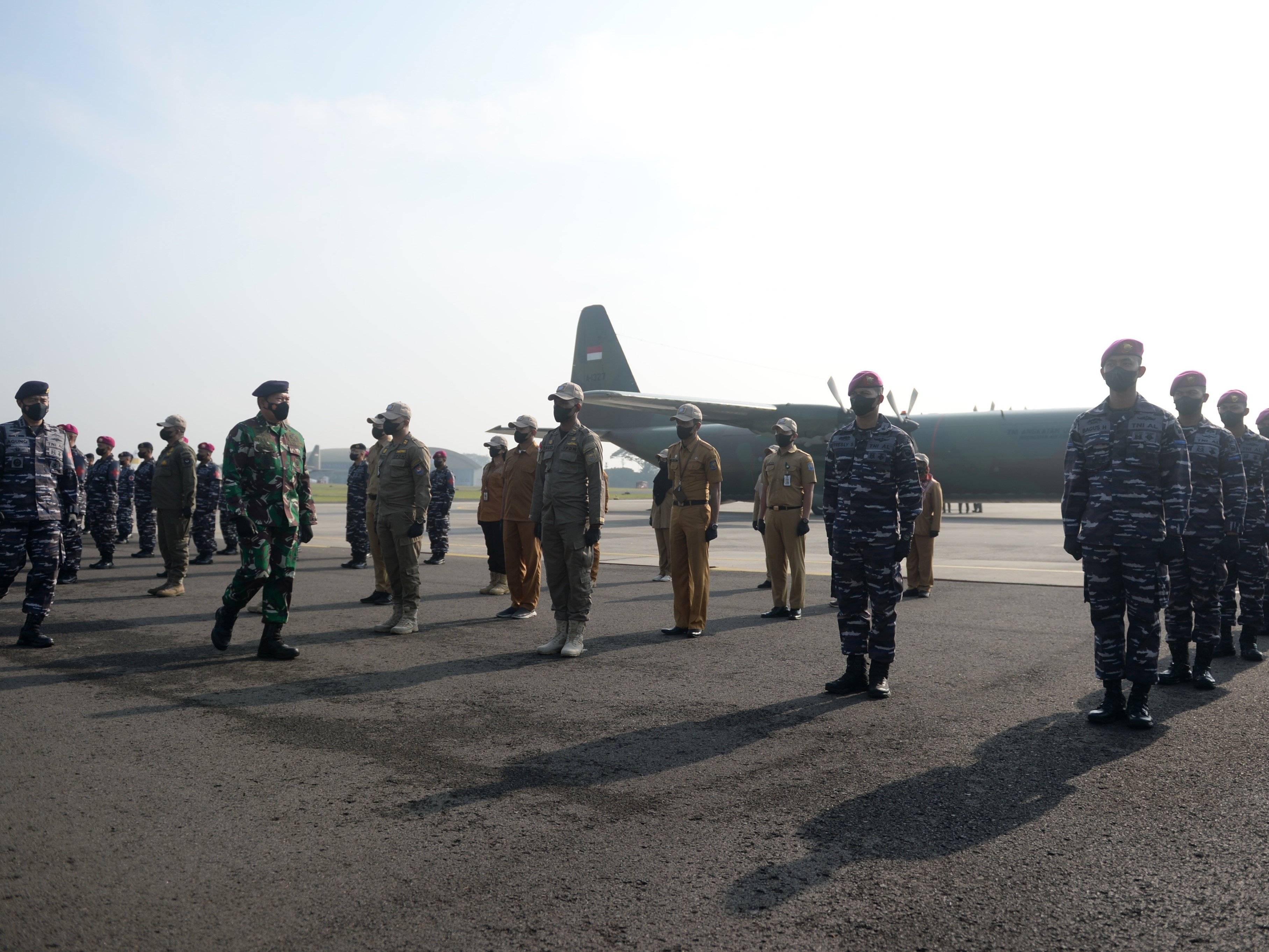 Suasana di Bandara Halim Perdanakusuma, Jakarta.