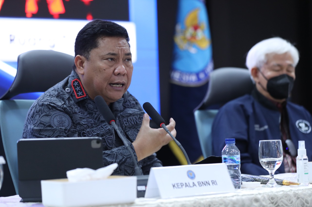 Kepala Badan Narkotika Nasional (BNN) Dr. Petrus Reinhard Golose.