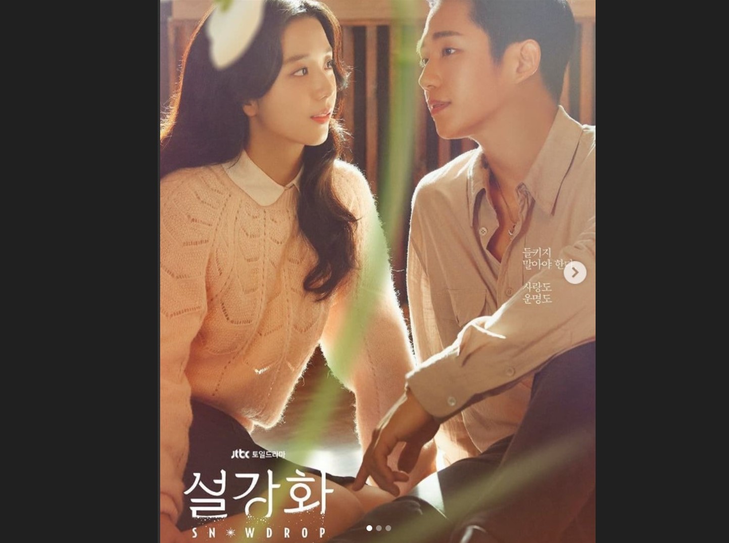Poster serial drama Korea Snowdrop