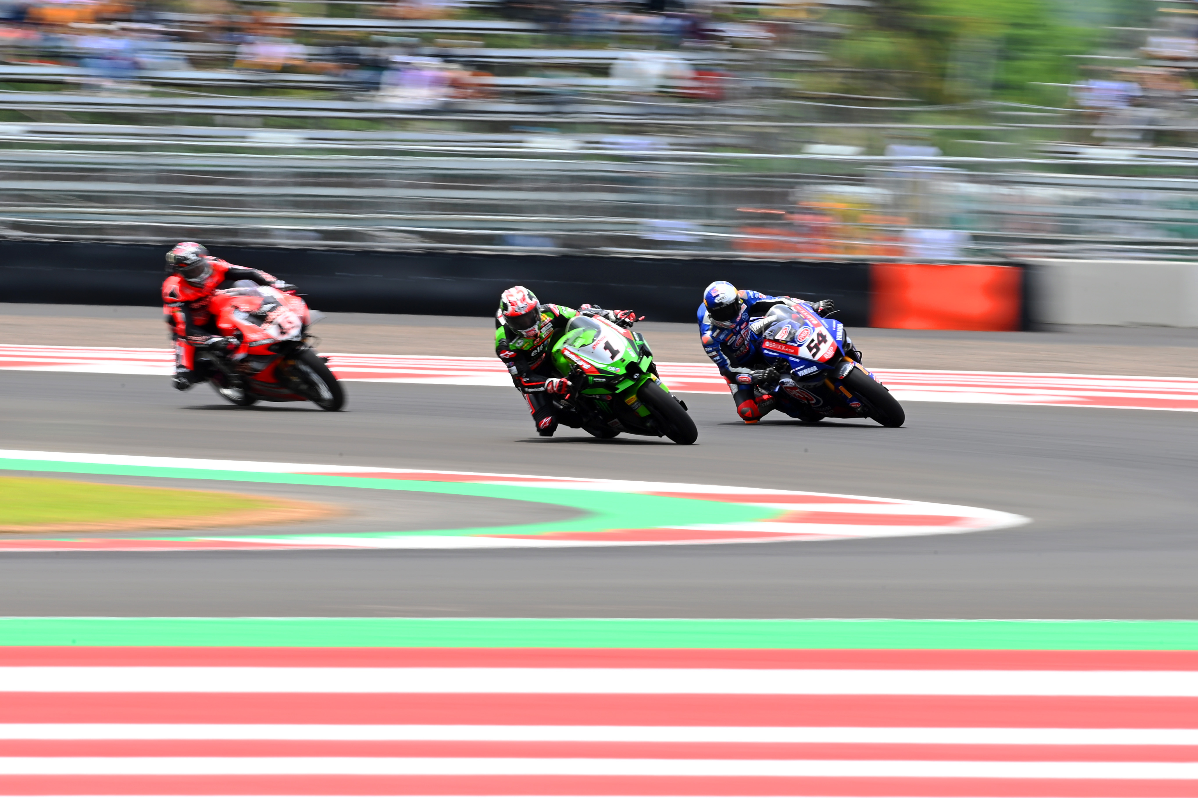 Laga WSBk di Sirkuit Mandalika, 21 November lalu.