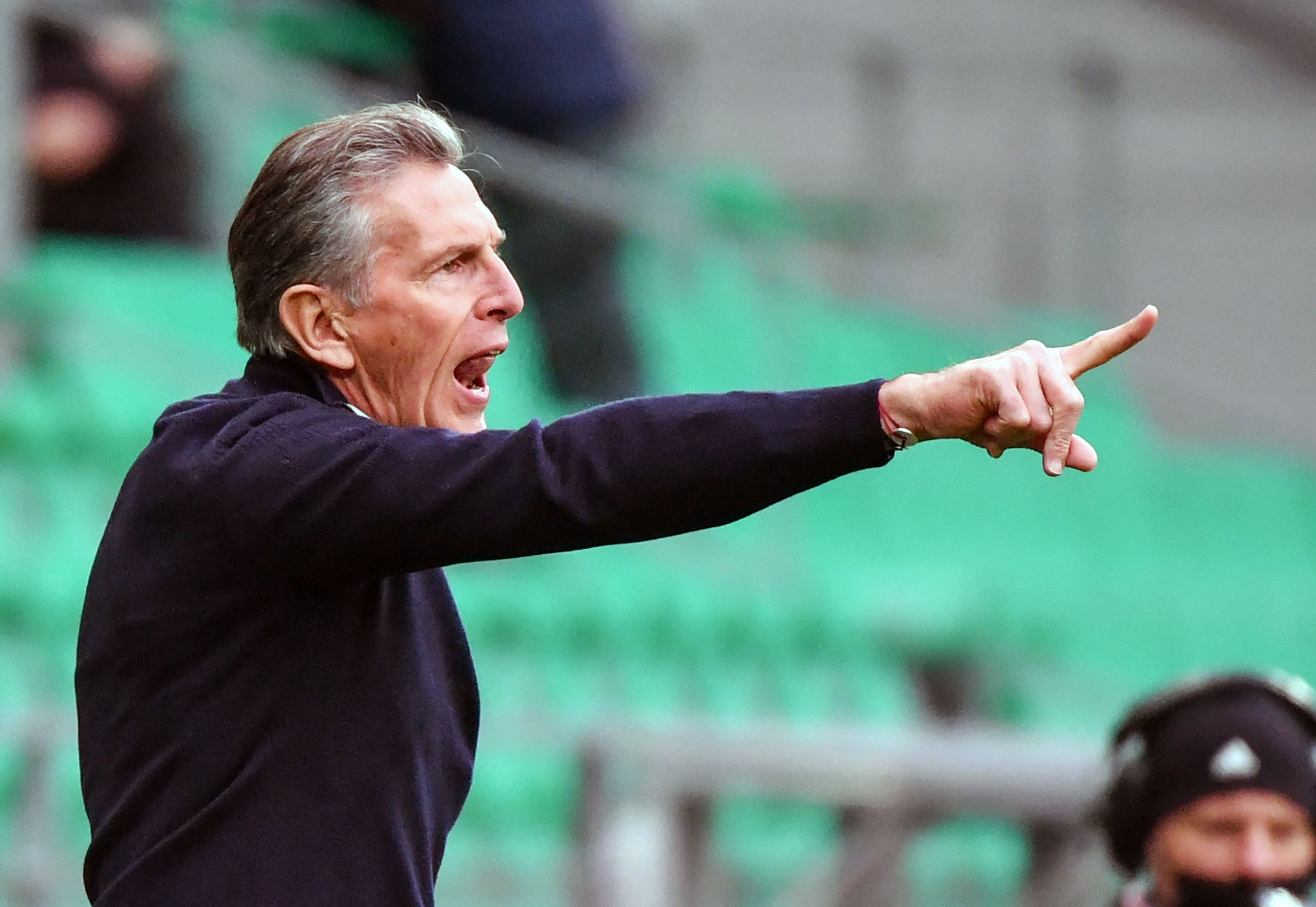 Pelatih Saint Etienne Claude Puel 