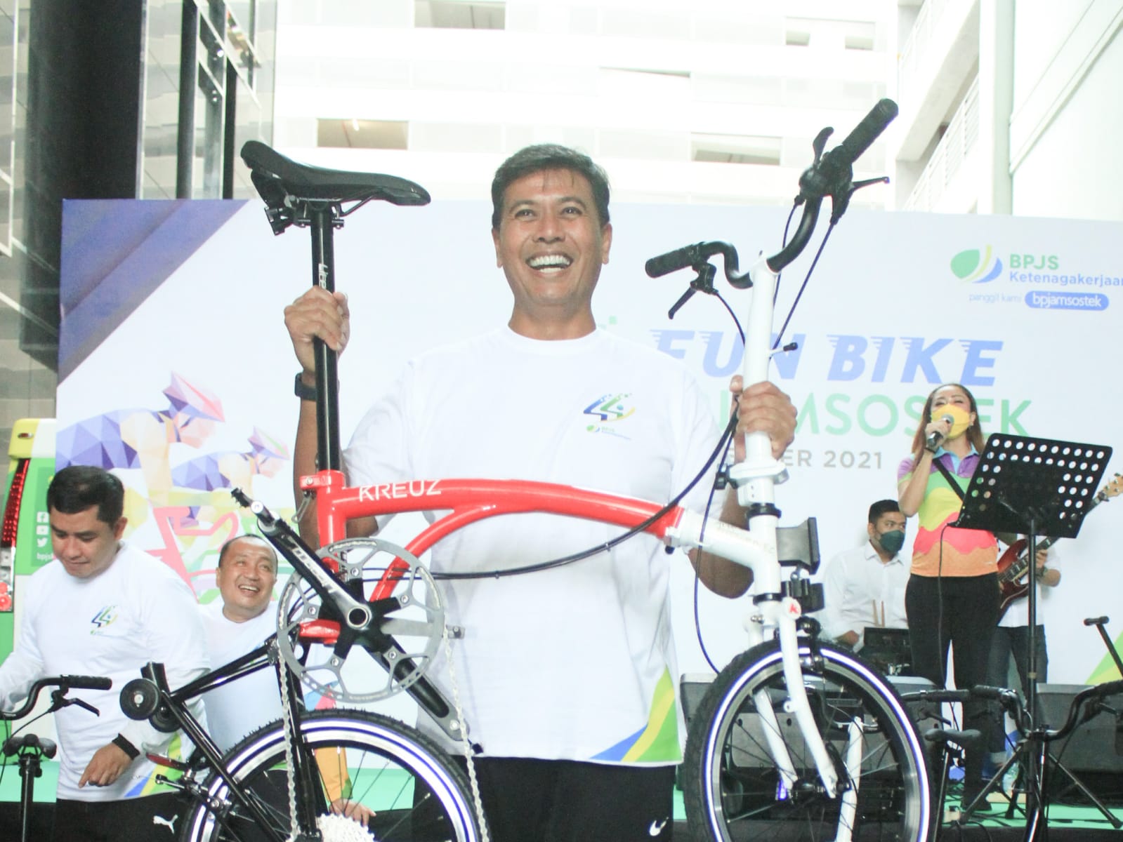 Meriahkan HUT Ke-44, BPJS Ketenagakerjaan Gelar Giat Bersama Karyawan dan Stakeholder