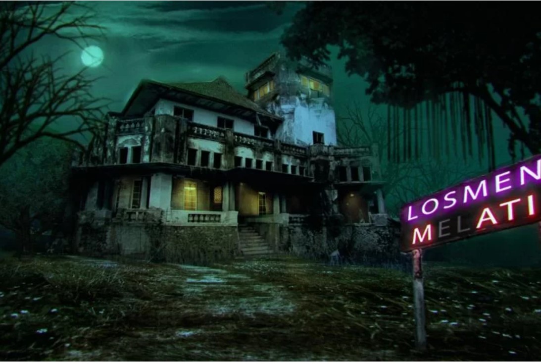 Poster serial horor Losmen Melati yang akan tayang di Catchplay