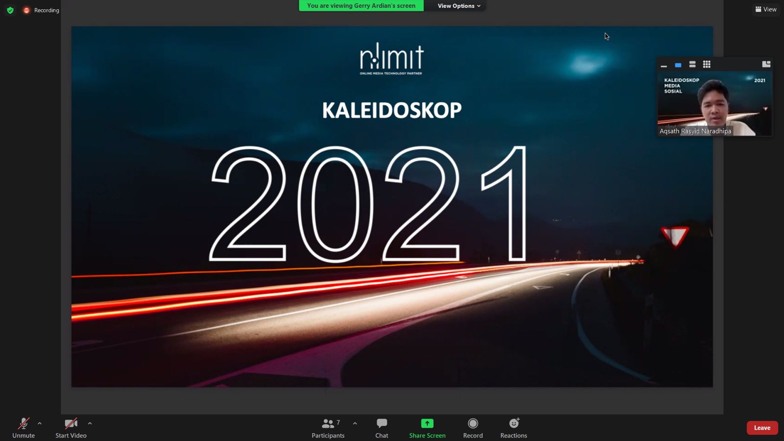 Kaleidoskop Media Sosial 2021 