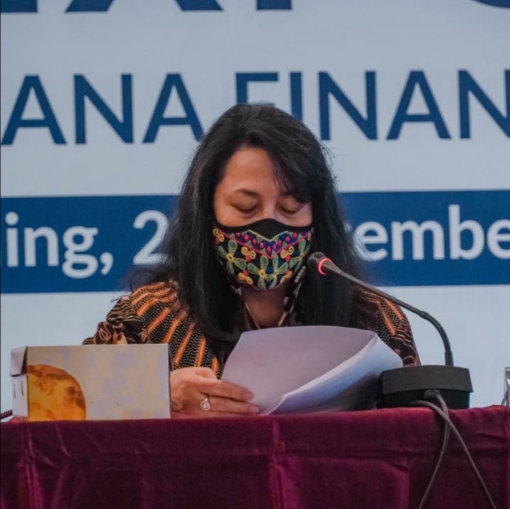 Public expose PT Intan Baruprana Finance (IBF) Tbk lewat zoom, Jumat (17/12/2021).