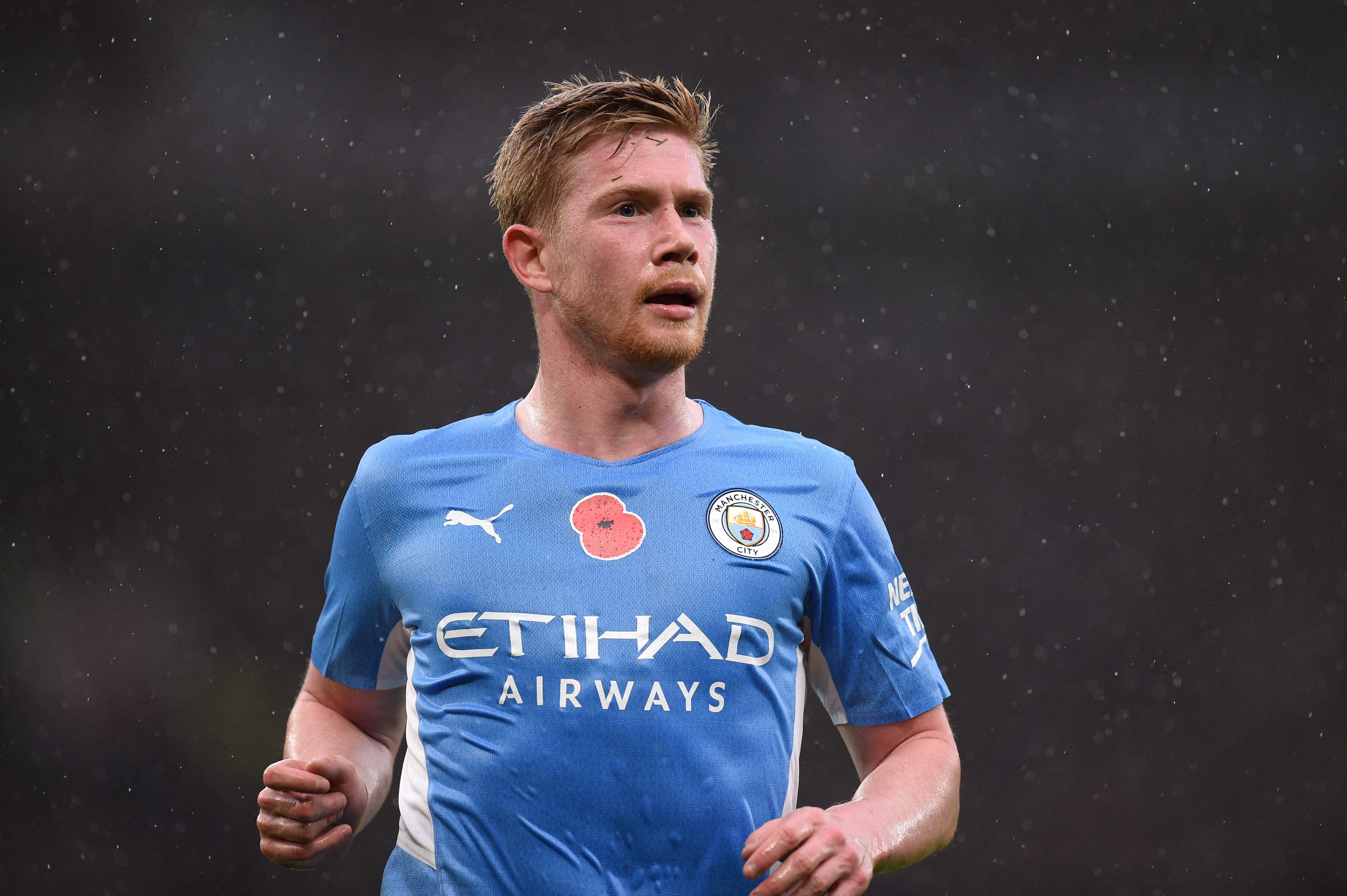 Gelandang Manchester City Kevin De Bruyne