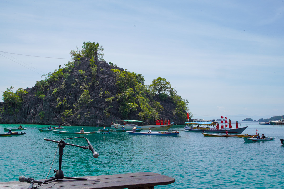 Pulau Labengki sebagai destinasi wisata baru ini ditandai dengan dibukanya Festival Labengki, Jumat 3 Desember 2021 lalu. 