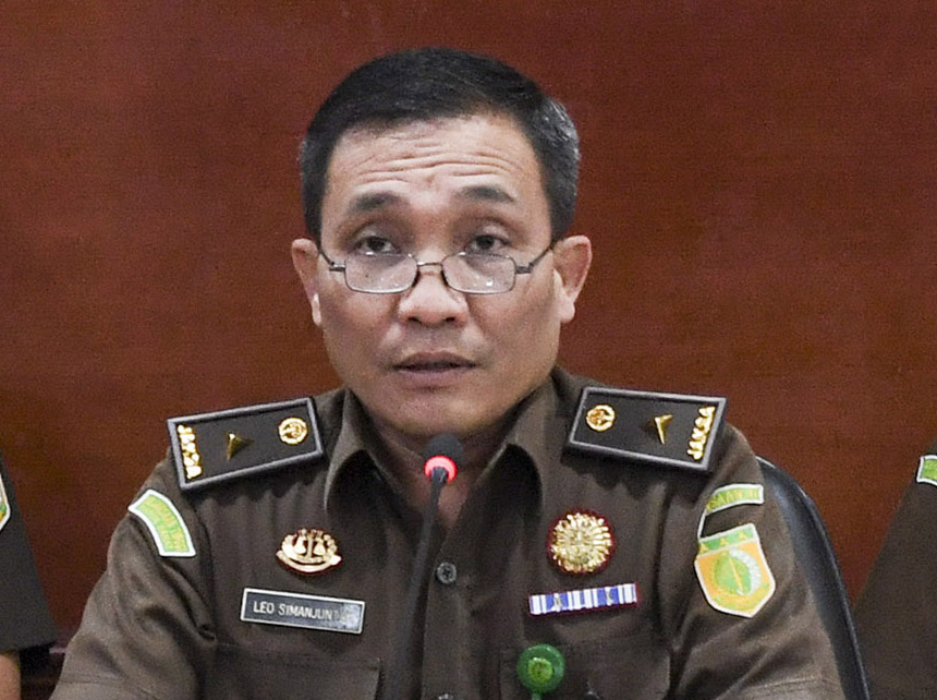 Kepala Pusat Penerangan Hukum Kejaksaan Agung Leonard Eben Ezer Simanjuntak. 