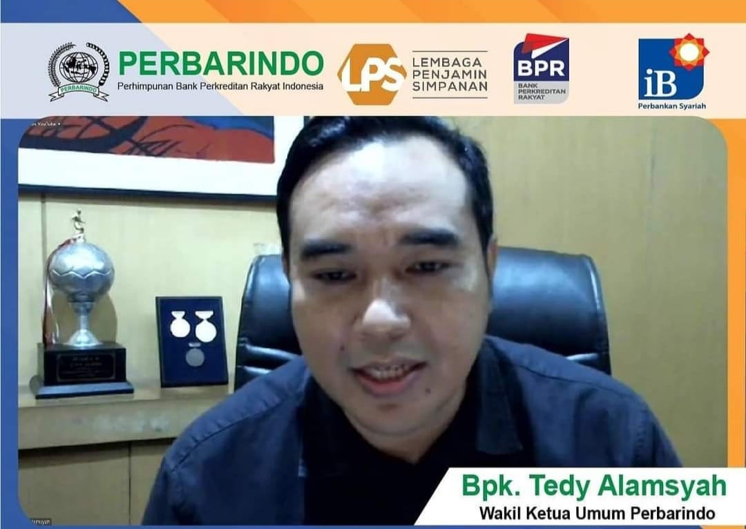 Wakil Ketua Umum Perhimpunan Bank Perkreditan Rakyat Indonesia (Perbarindo) Tedy Alamasyah. 