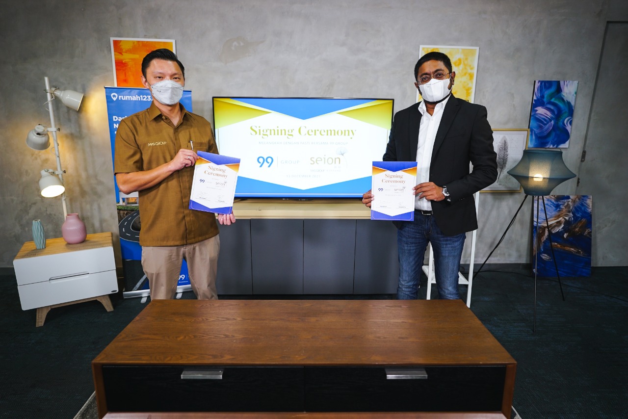 Penandatanganan perjanjian kerja sama MASGROUP dengan 99 Group