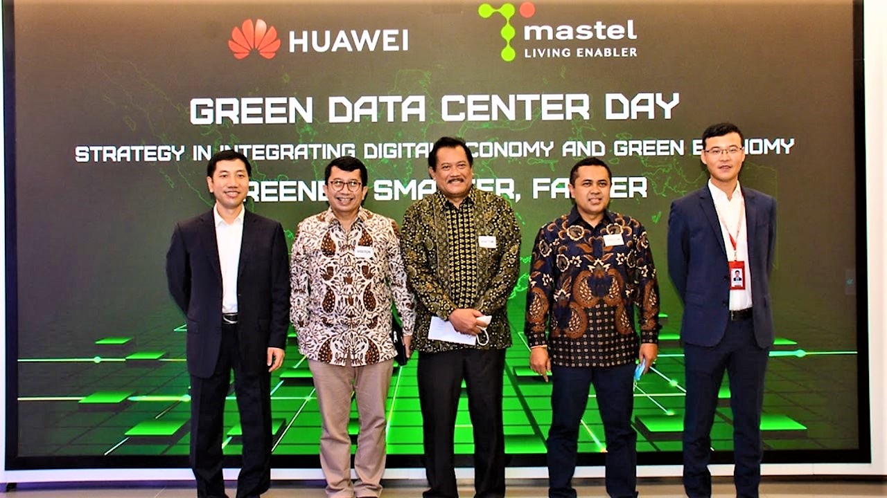 Pembukaan Green Data Center Day di  di Huawei Innovation Center, Jakarta, Senin (13/12/2021)