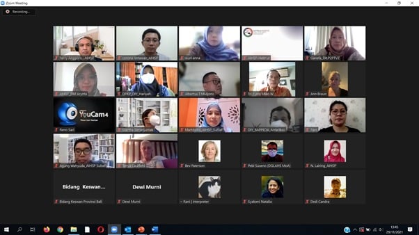 Pertemuan Program Steering Committee (PSC) ke-2 yang diselenggarakan Senin (29/11). 