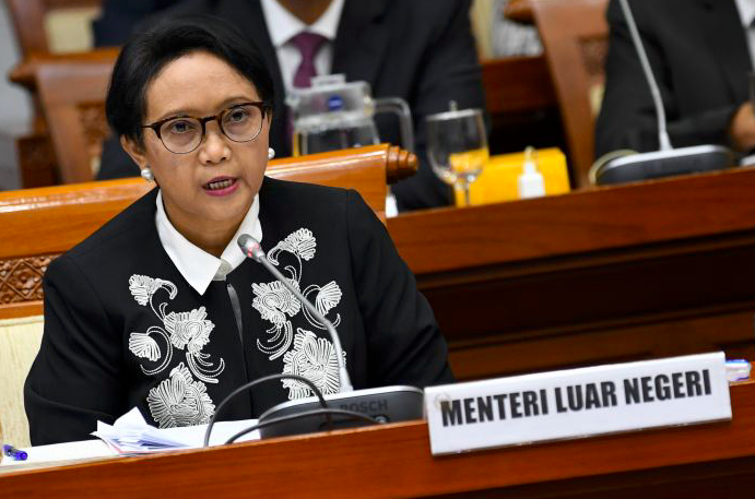 Menlu Retno Marsudi.