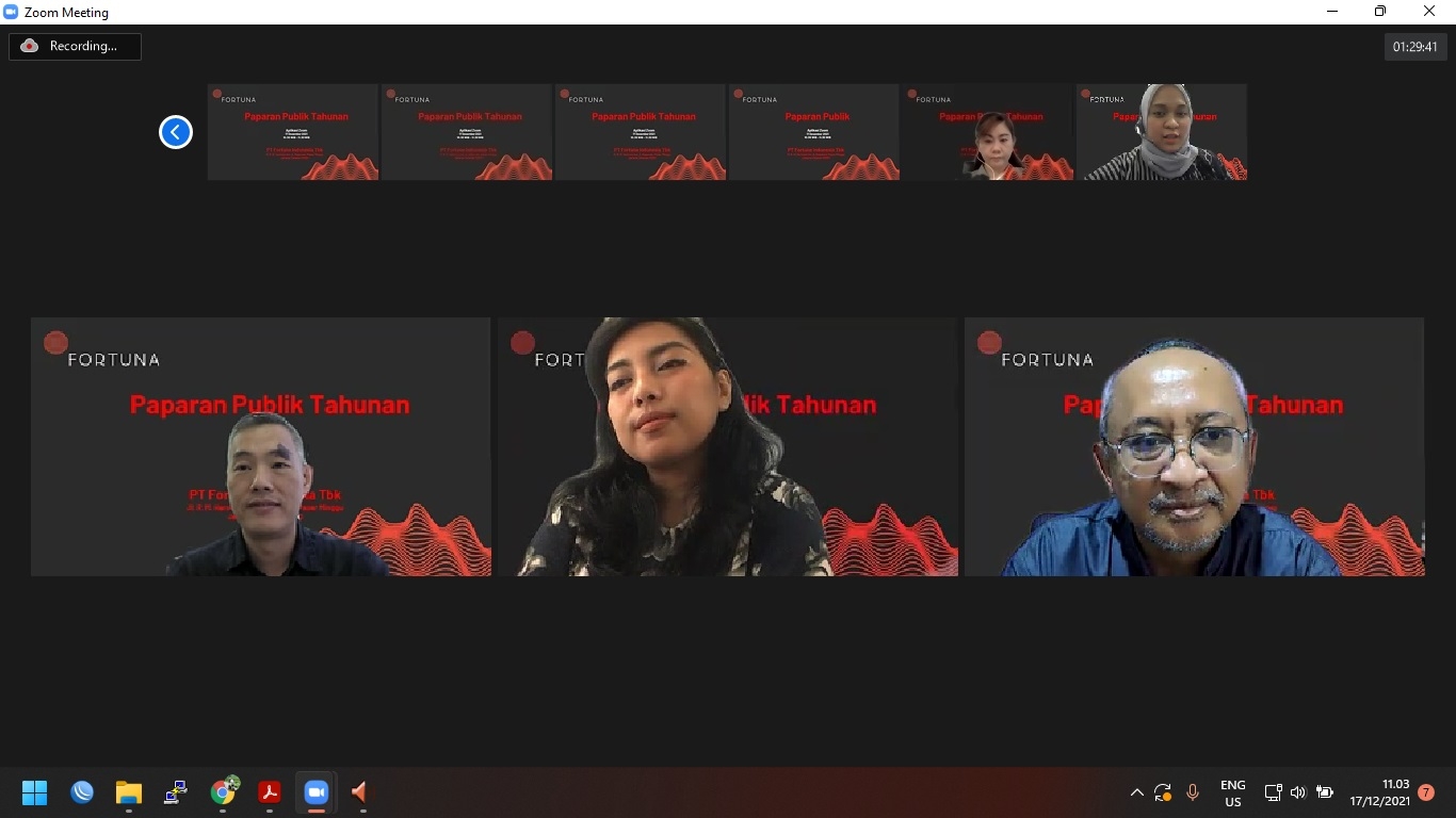 Public Expose PT Fortune Indonesia