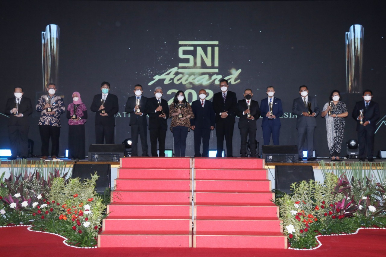 PT Honda Power Products Production menerima penghargaan SNI Award 2021