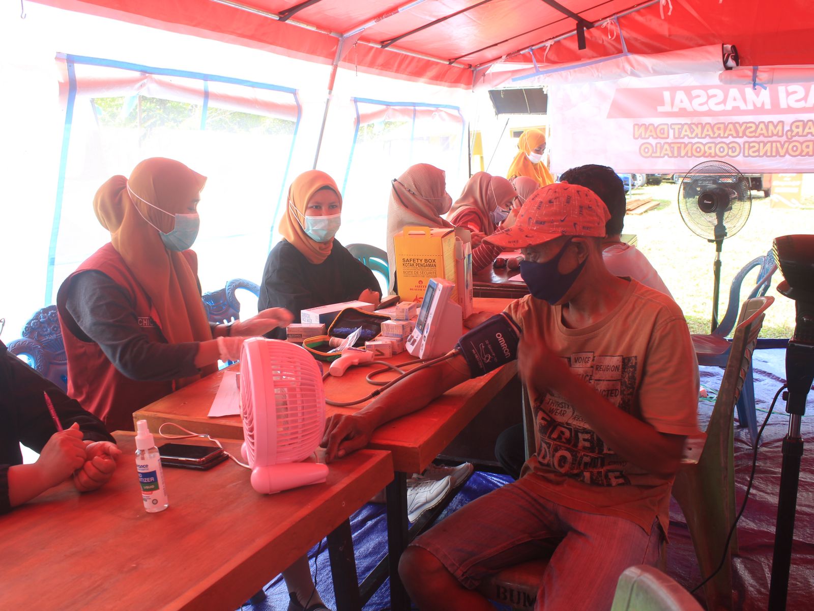 Wujudkan Herd Immunity, Binda Gorontalo Gelar Vaksinasi hingga Pelosok