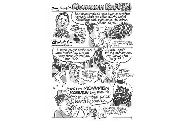 Bung Sentil:  Monumen Korupsi