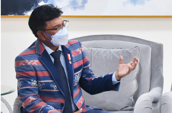 Menkominfo Johnny G Plate