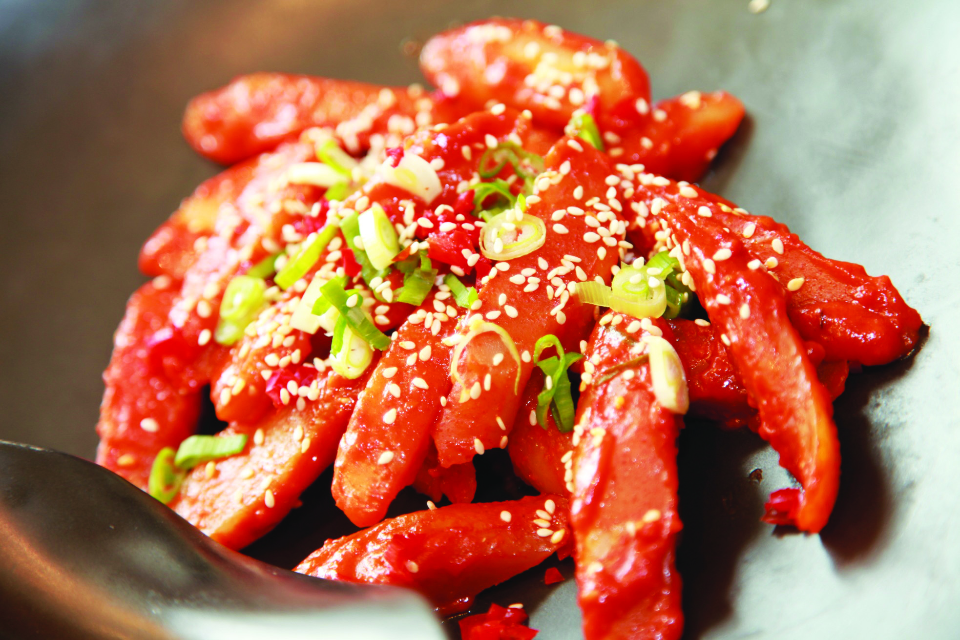 Salah satu kulier Korea, tteokbokki