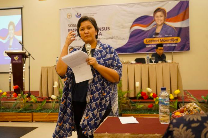 Wakil Ketua MPR Lestari Moerdijat 