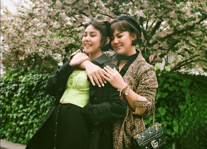 Aktris kakak beradik Sissy Priscillia dan Vanesha Prescilla