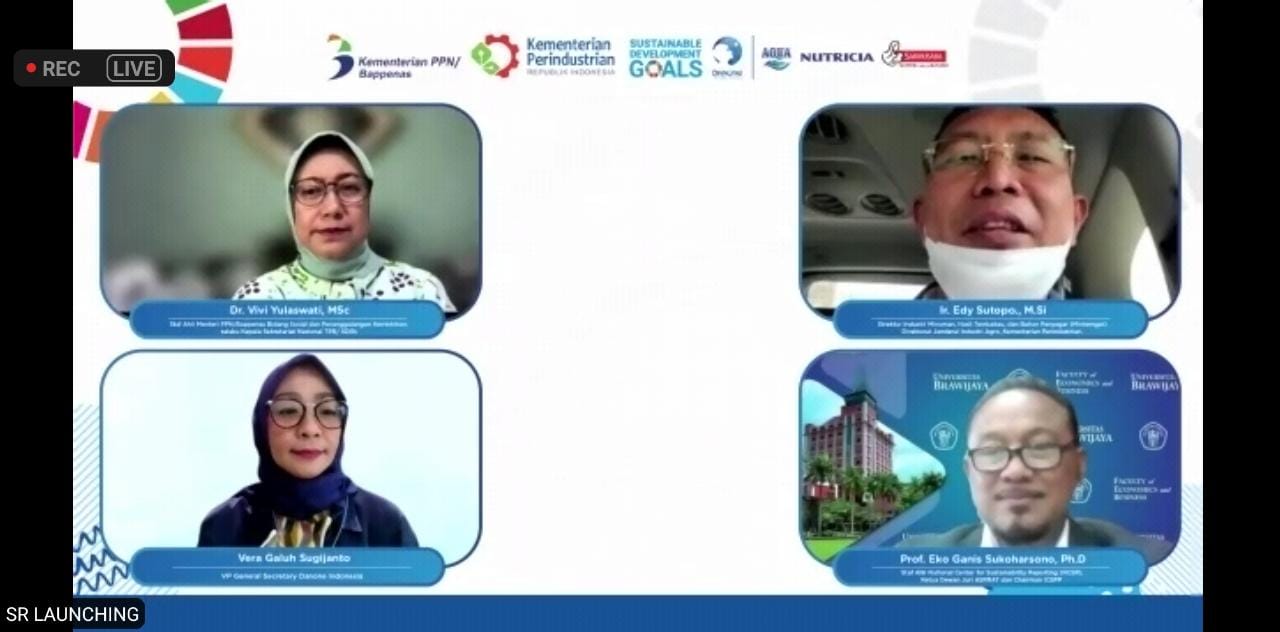 Danone Indonesia meluncurkan Sustainability Report (Laporan Keberlanjutan) periode 2019-2020.