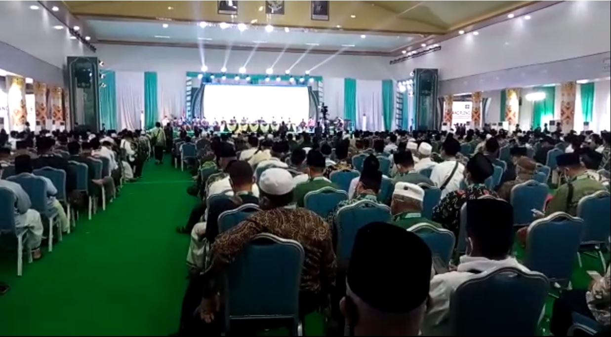 Suasana Muktamar NU ke-34 yang digelar di Lampung, hari ini.