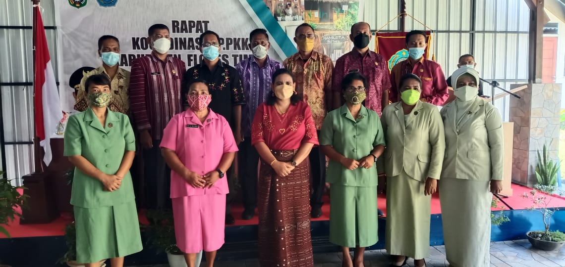 Rakor TP PKK Kabupaten Flores Timur, NTT, Jumat (17/12)