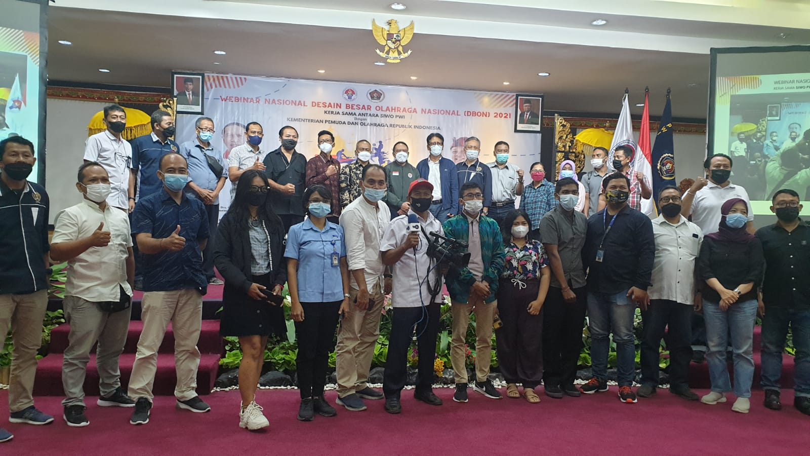 Webinar Nasional Hybird DBON 2021 di Bali.