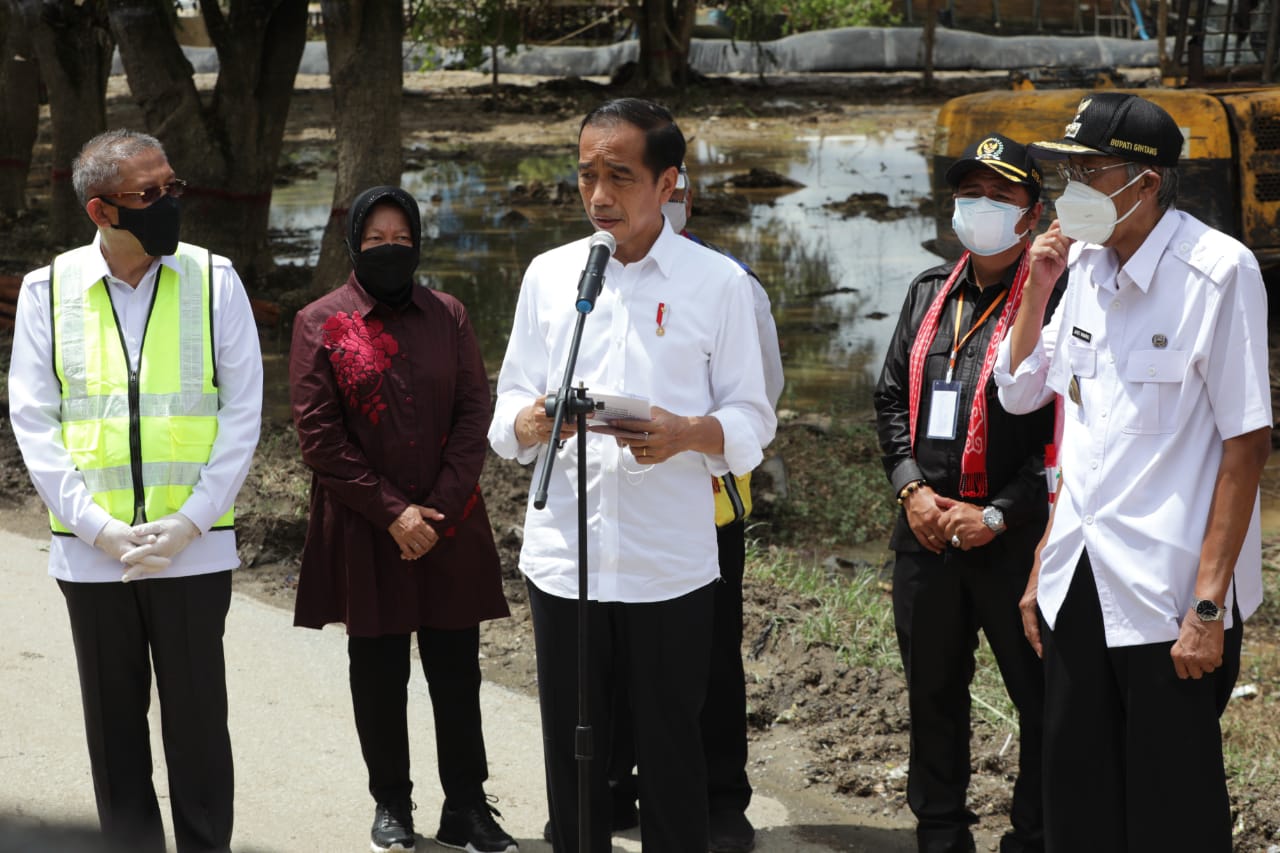 Usai Dampingi Presiden, Mensos Saksikan Pencairan Bansos PKH dan BPNT 