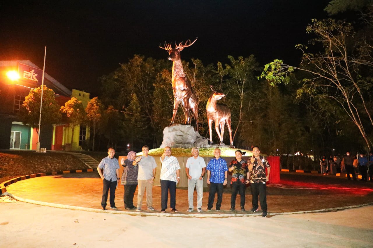 Wakil Kepala BP Batam Melakukan 'Test Commissioning' Taman Rusa