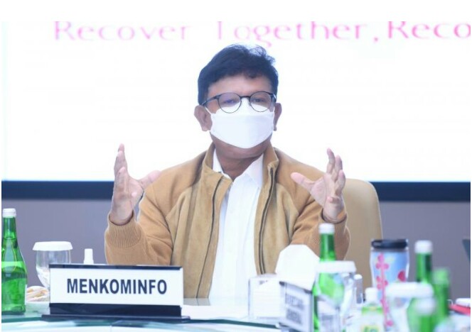 Menkominfo Johnny G Plate