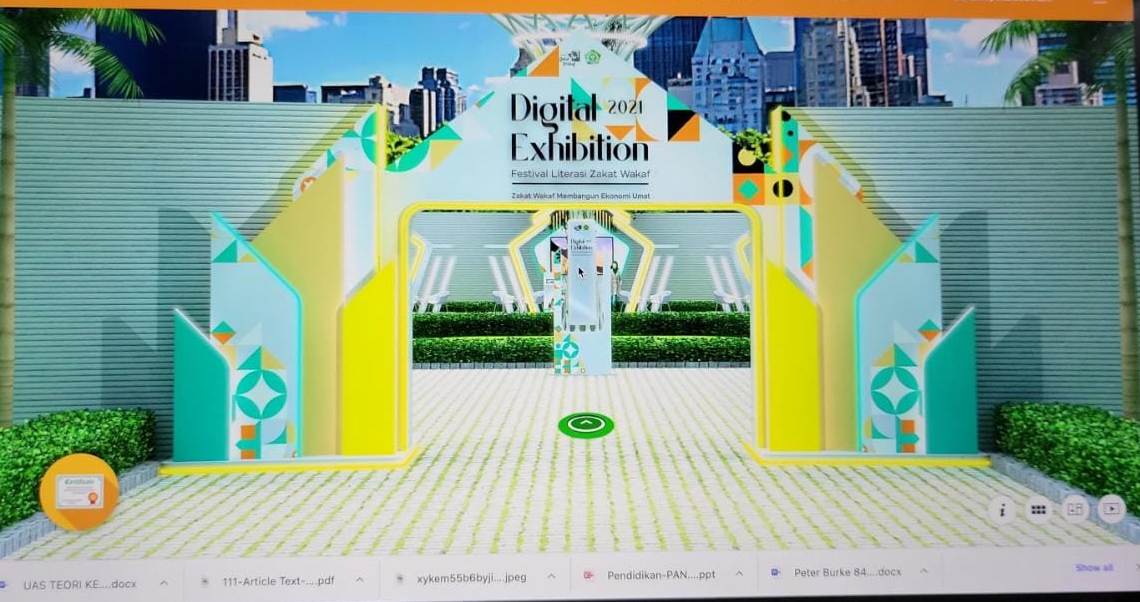  Digital Exhibition Zakat Wakaf 2021.