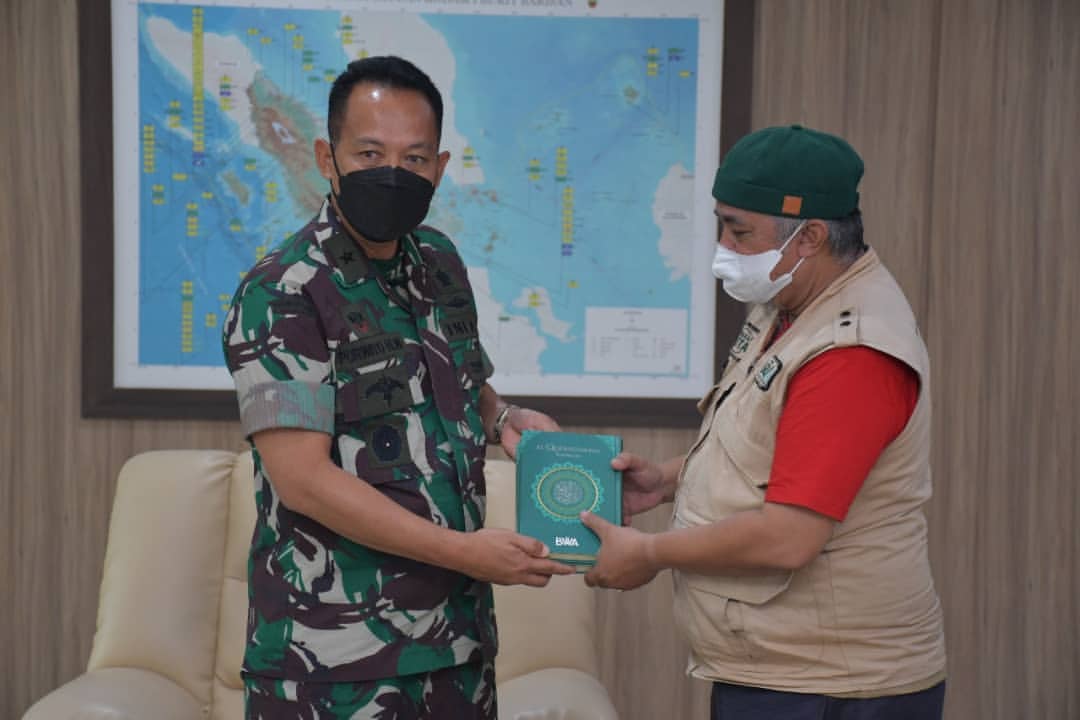 Wakaf Alquran BWA di SUmatera Utara