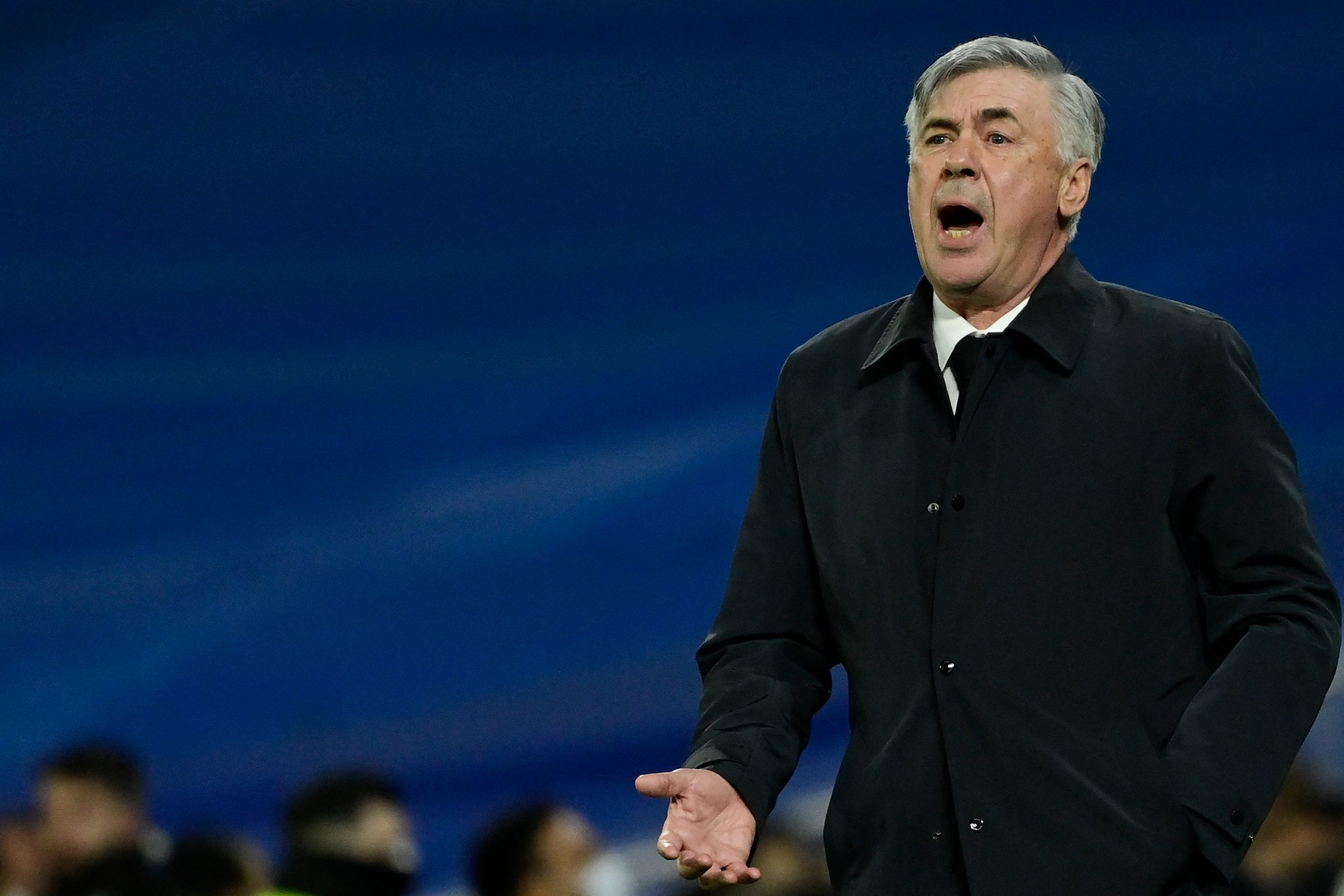 Pelatih Real Madrid Carlo Ancelotti