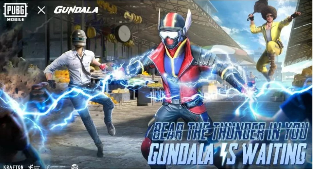 Penampilan Gundala di gim PUBG Mobile