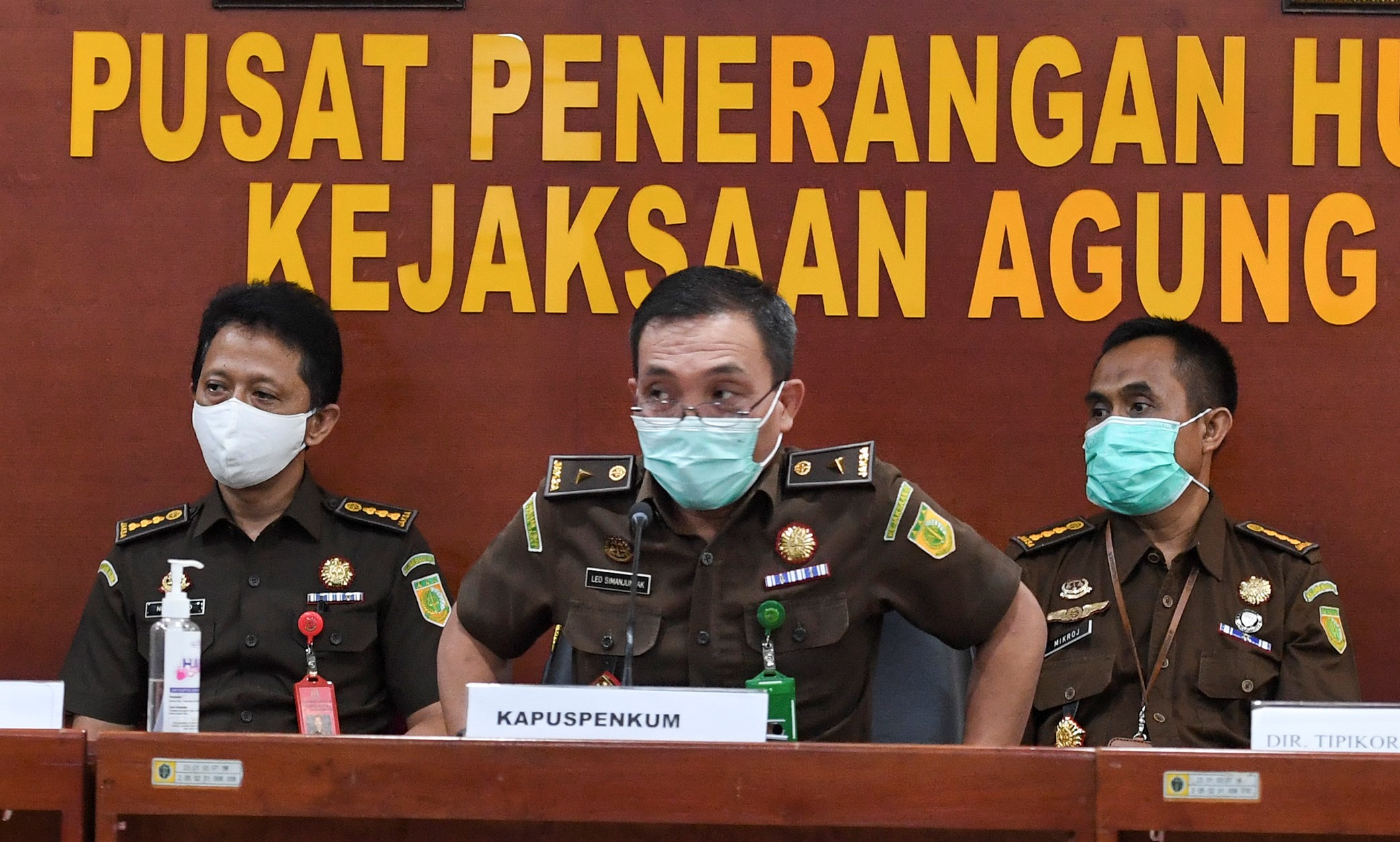  Kepala Pusat Penerangan Hukum Kejagung Leonard Eben Ezer Simanjuntak