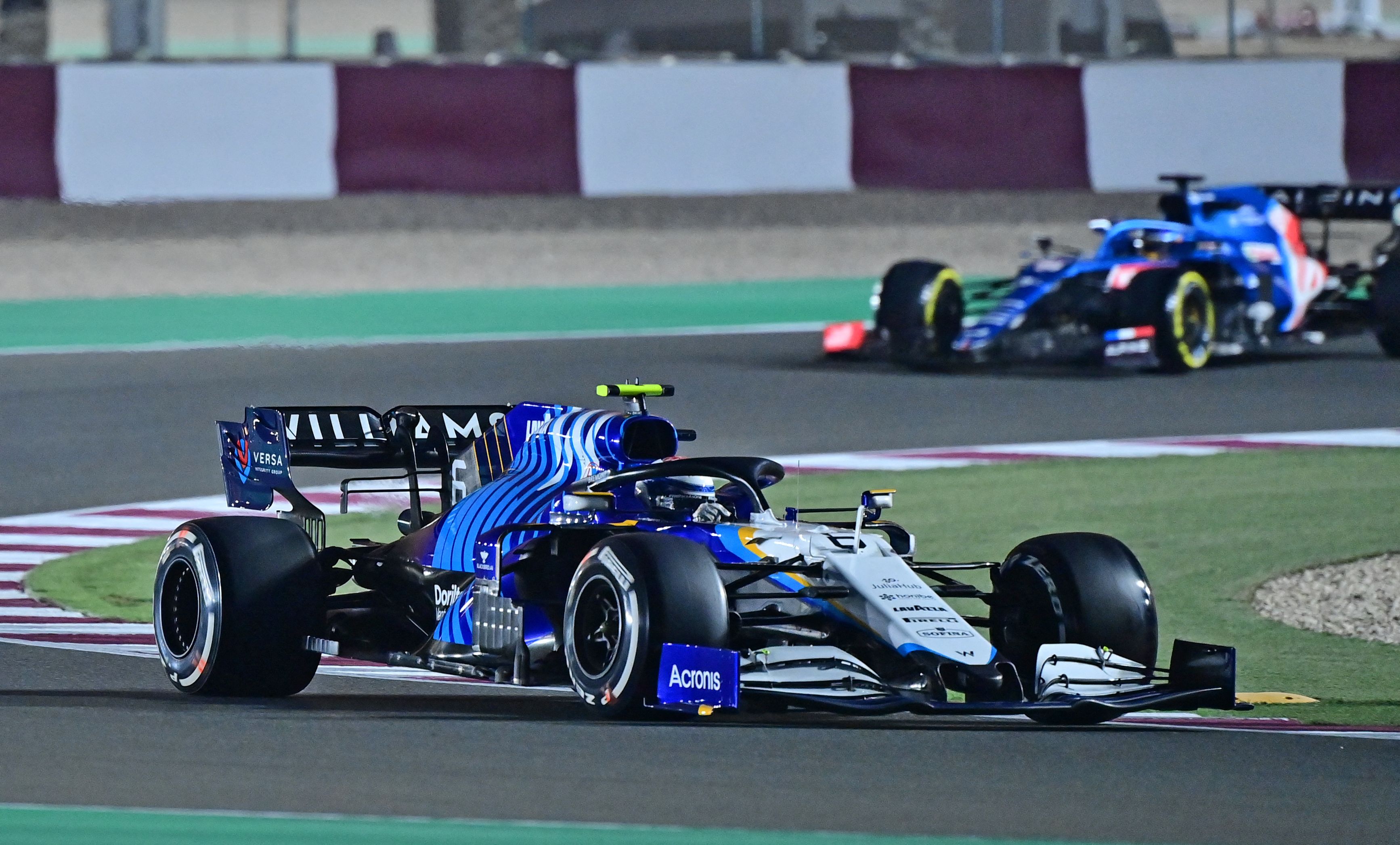 Pembalap Williams Nicholas Latifi