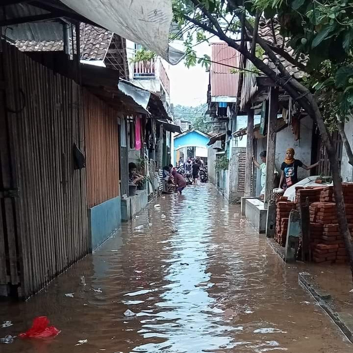 Ilustrasi banjir