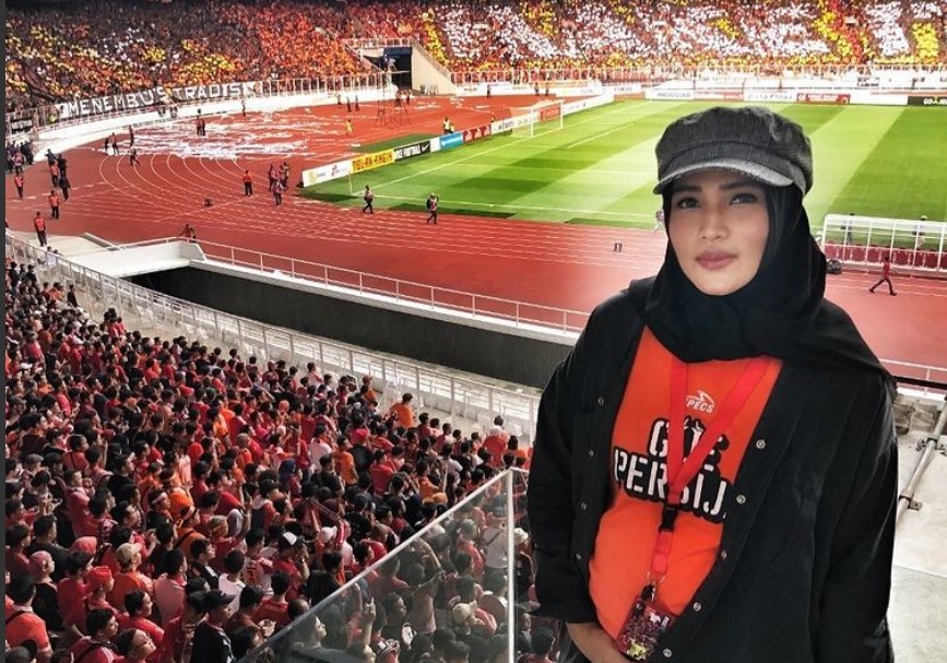 Mantan istri Bambang Pamungkas, Amalia Fujiawati.