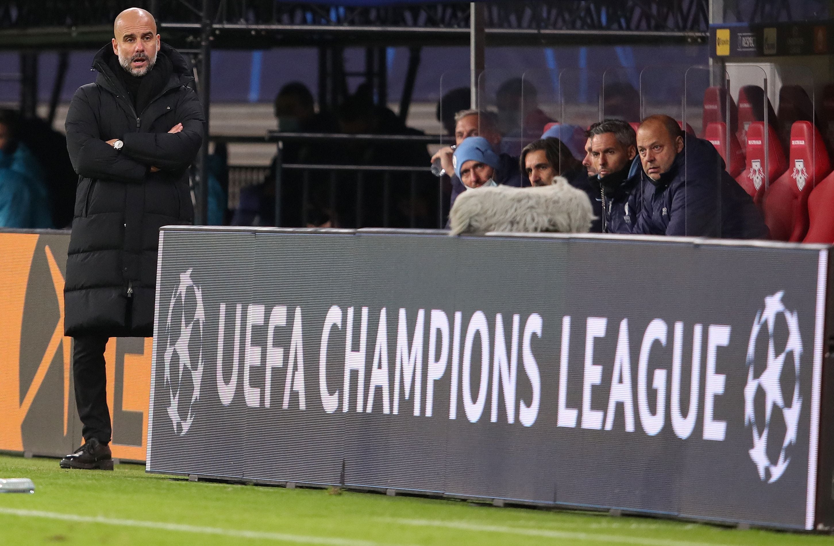 Pelatih Manchester City Pep Guardiola