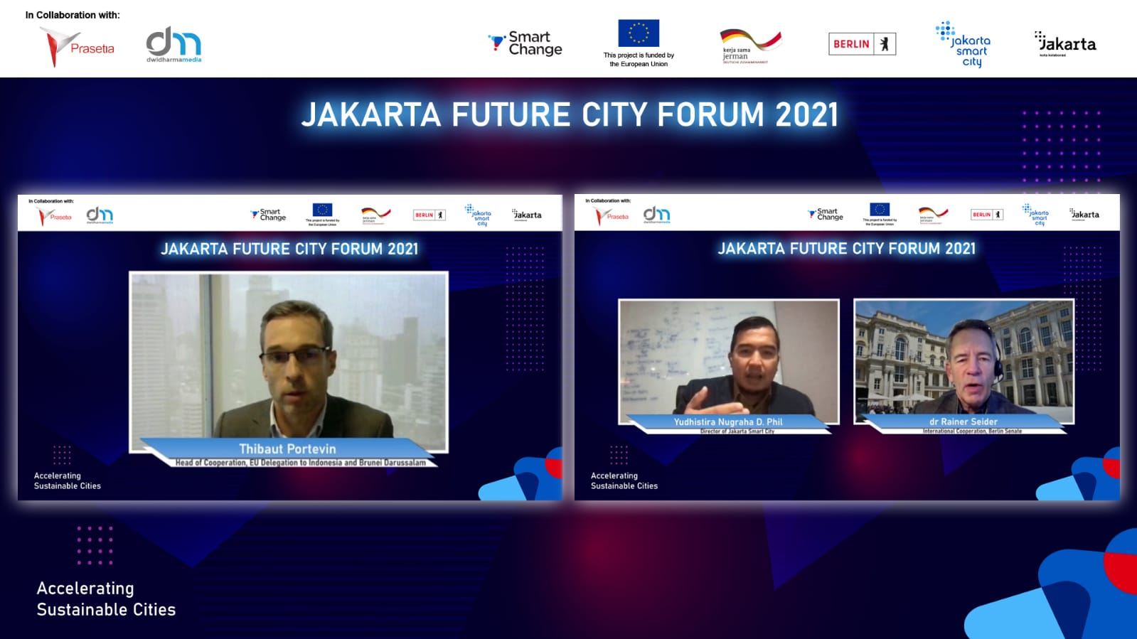 Penyelenggaraan jakarta Future City Forum 2021