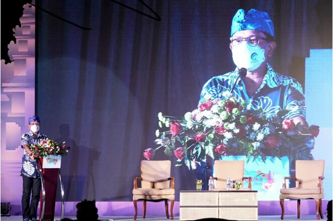 Menkominfi Johnny Ga Plate di Rakor DItjen Aptika Kemenkominfo