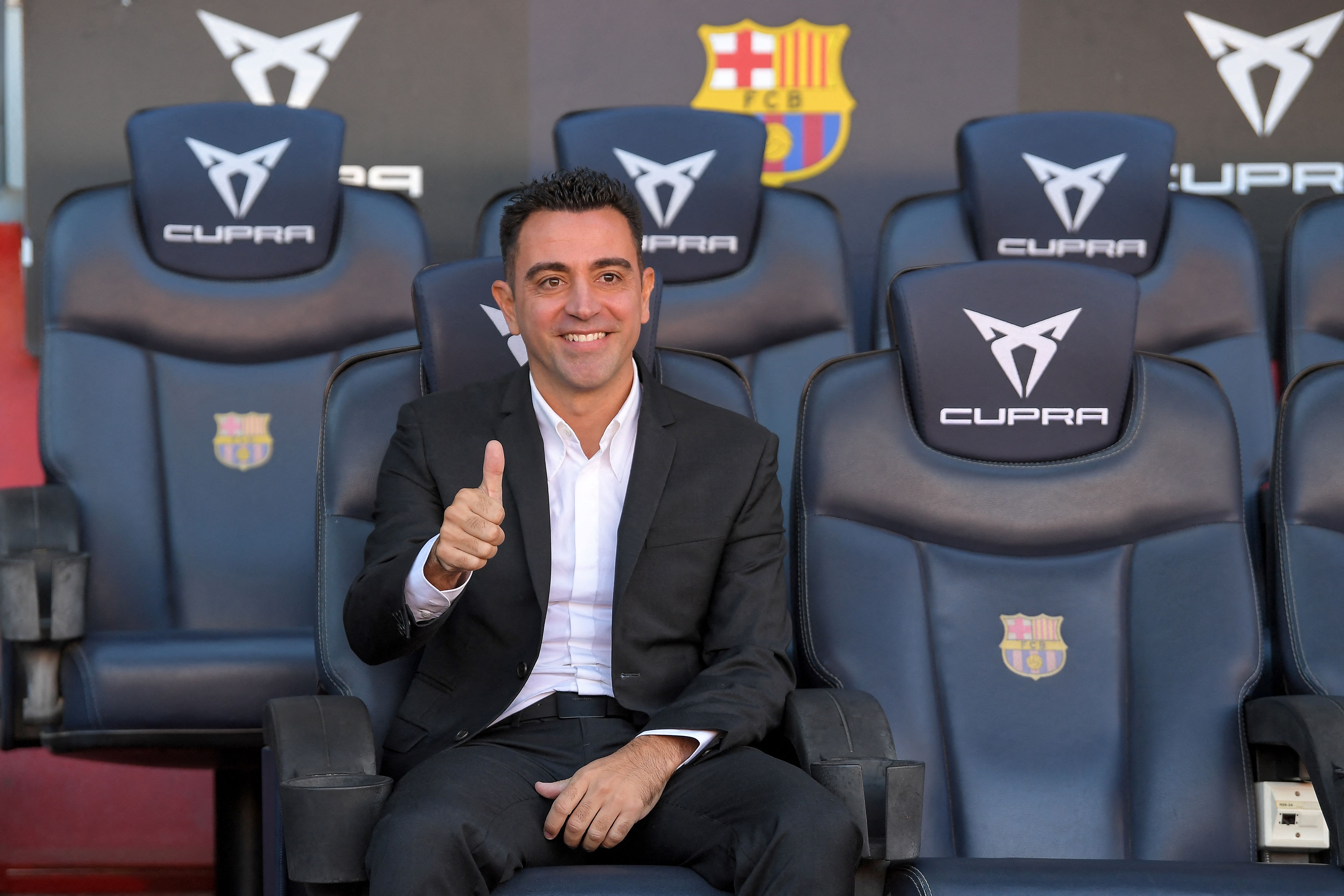 Pelatih Barcelona Xavi Hernandez