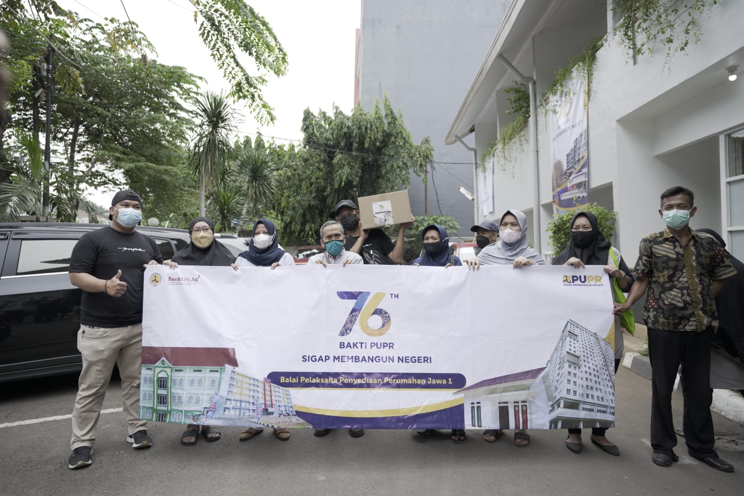 BP2P Jawa I memperingati Hari Bakti PU ke-76