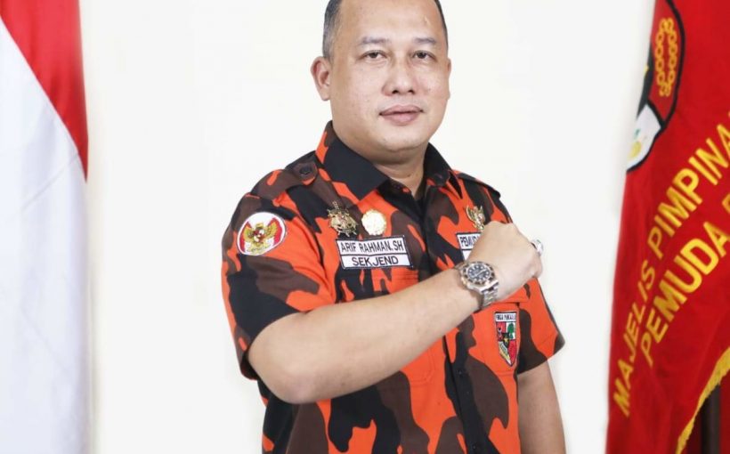 Sekretaris Jenderal (Sekjen) Majelis Pimpinan Nasional Pemuda Pancasila (PP), Arif Rahman.